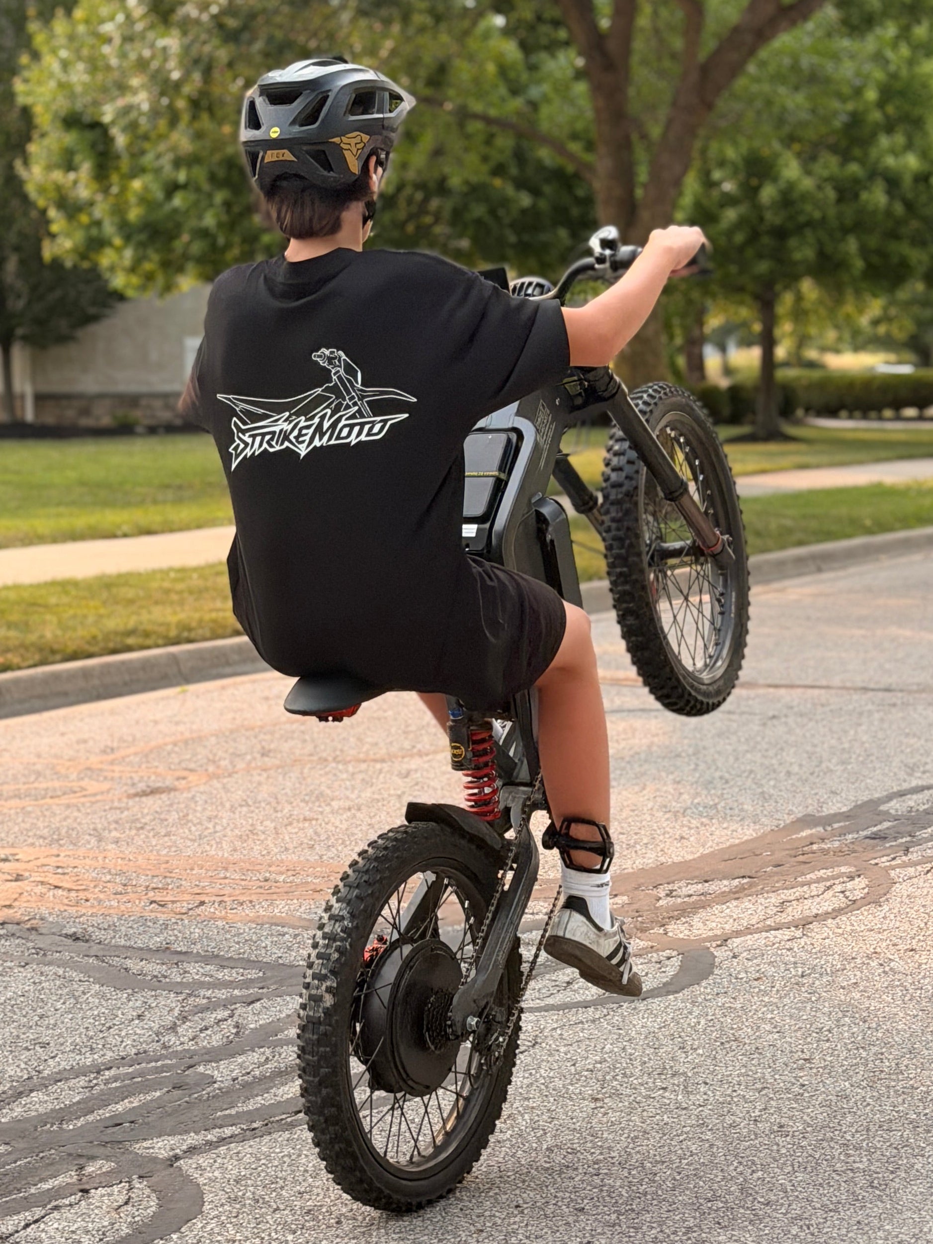 StrikeMoto Black Tee (PREORDER)